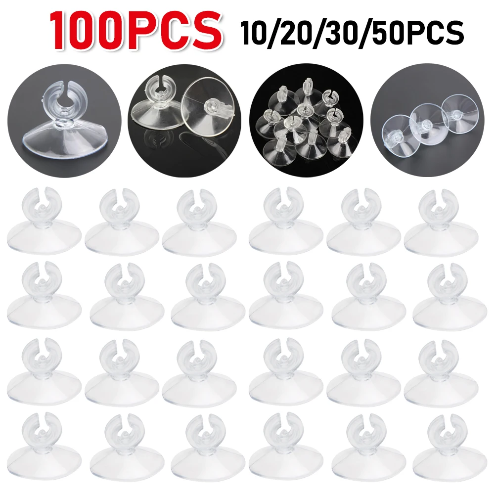 Aquarium Fish Youtube - 10-100pcs Aquarium Suction Cup Holder Fish