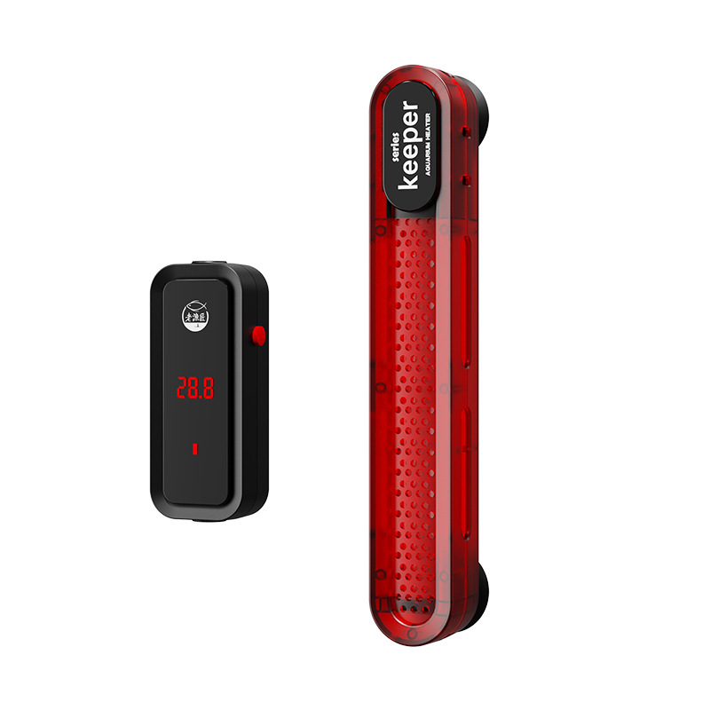 Aquarium Fish Parrot - Aquarium Heater, Quartz Glass Digital Display,