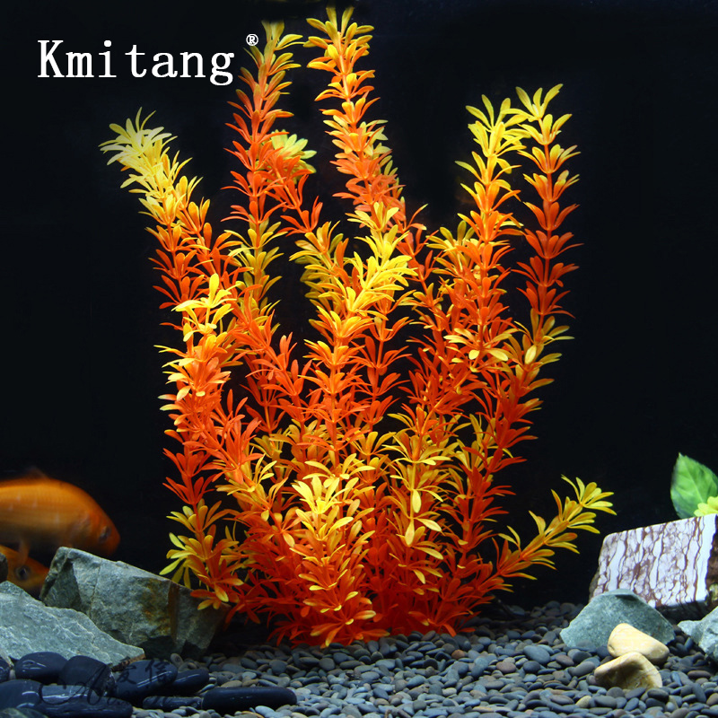 Aquarium Fish Types - 100cm Tropical Plants Large Artificial Water