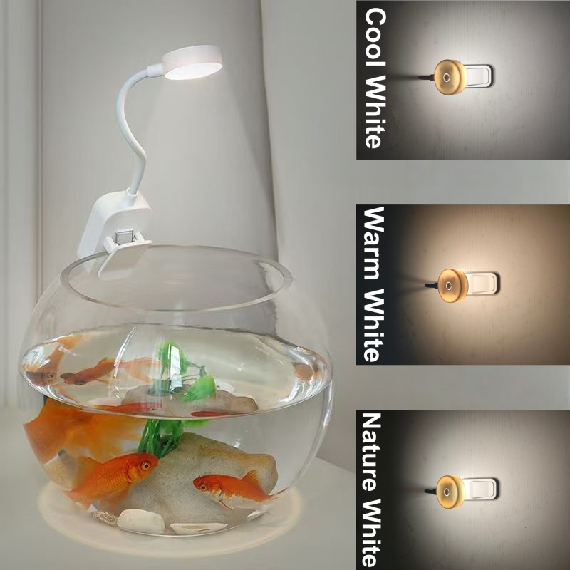 Aquarium Fish Lamp - LED Aquarium Light Clip On Fish