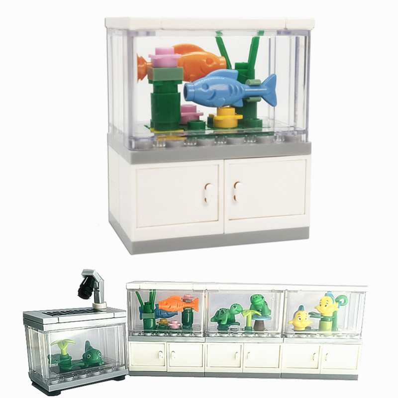 City Friends Fish Tank Buildin - Aquarium Fish For Beginners ulasan dan harga