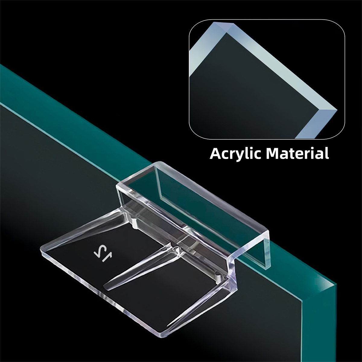 10Pcs Transparent Acrylic Fish - Aquarium Fish Elevator ulasan dan harga