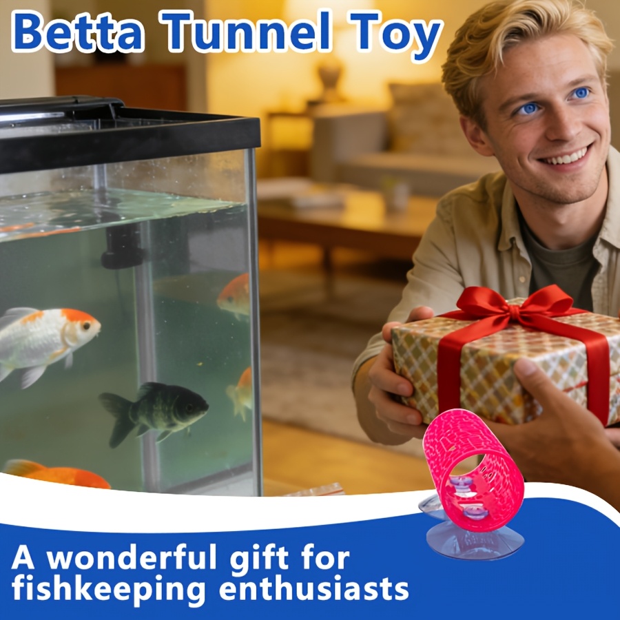 Betta Fish Hideaway Tunnel 1pc - Aquarium Fish Beautiful ulasan dan harga