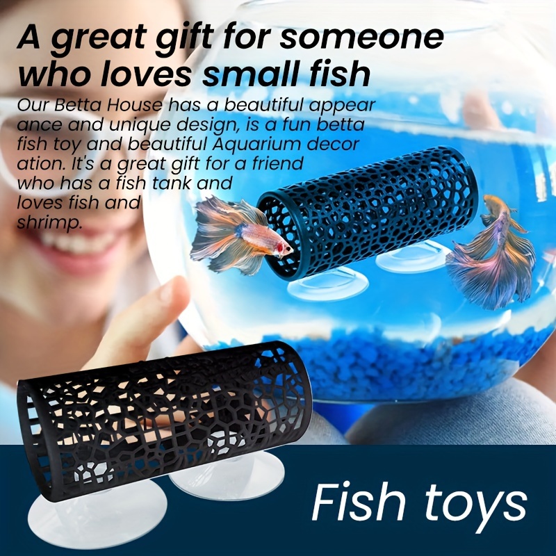 Betta Fish Hideaway Tunnel 1pc - Aquarium Fish Beautiful ulasan dan harga