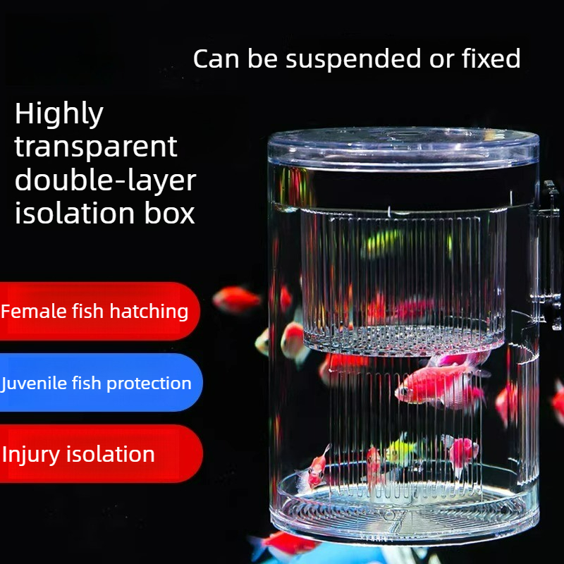 Acrylic Breeding Box Aquarium  - Aquarium Fish Parrot ulasan dan harga