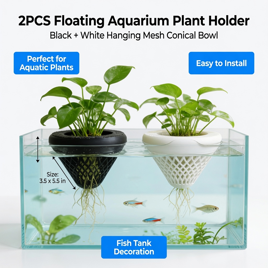 Floating Betta Hides Aquarium  - Aquarium Fish Escape ulasan dan harga