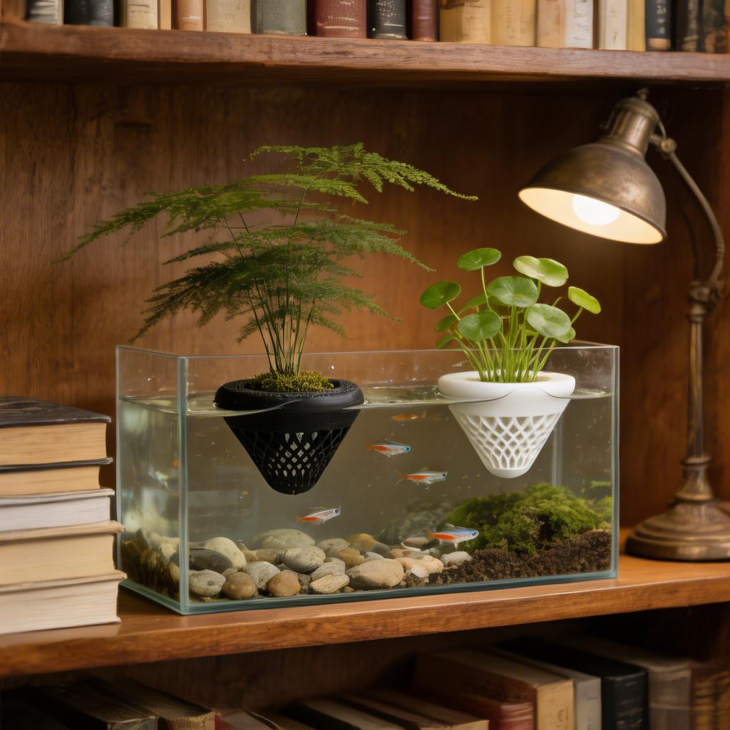 Floating Betta Hides Aquarium  - Aquarium Fish Escape ulasan dan harga