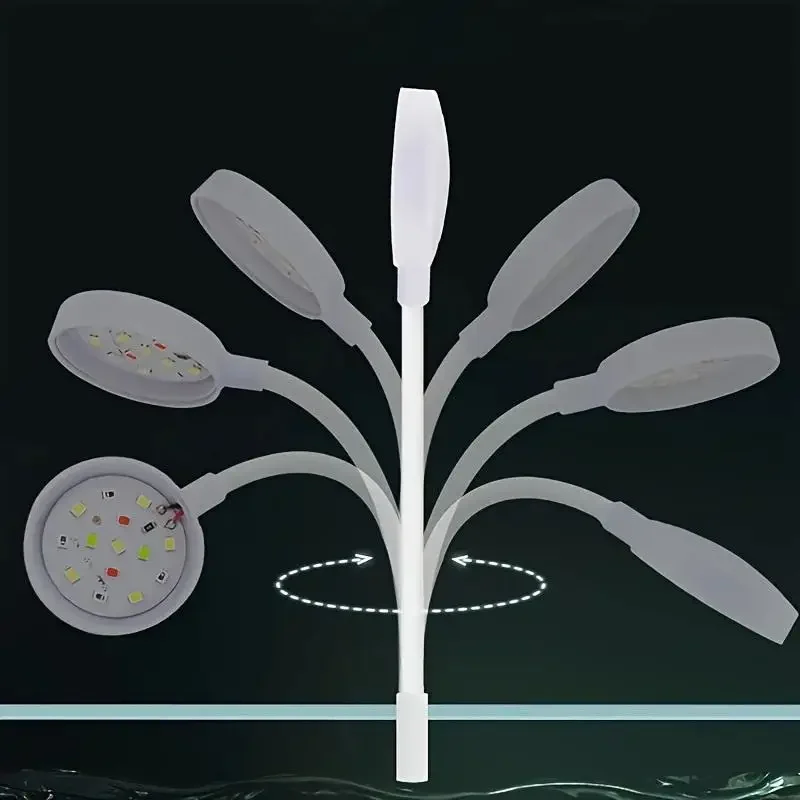Aquarium Light With Adapter LE - Aquarium Fish Lamp ulasan dan harga