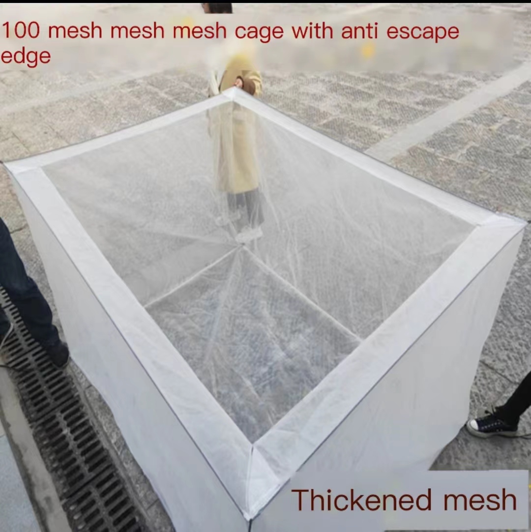 White Anti Escape net Cage eel - Aquarium Fish Escape ulasan dan harga