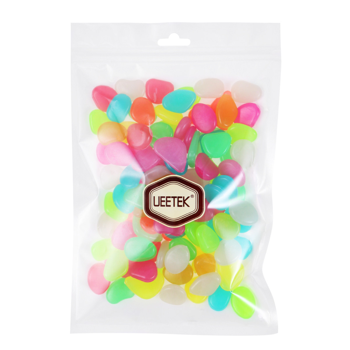 100Pcs Luminous Cobblestone Pe - Aquarium Fish Glow In The Dark ulasan dan harga