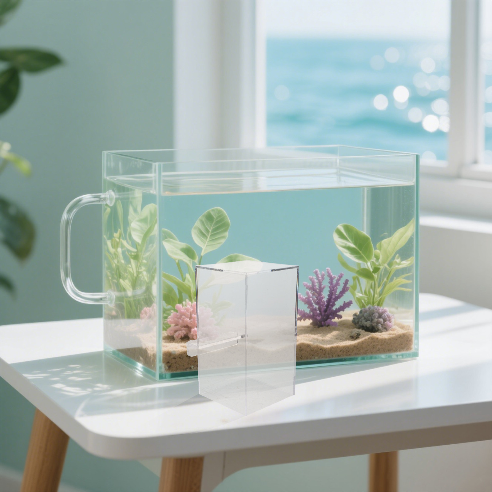 Clear Acrylic Negative Pressur - Aquarium Fish Elevator ulasan dan harga