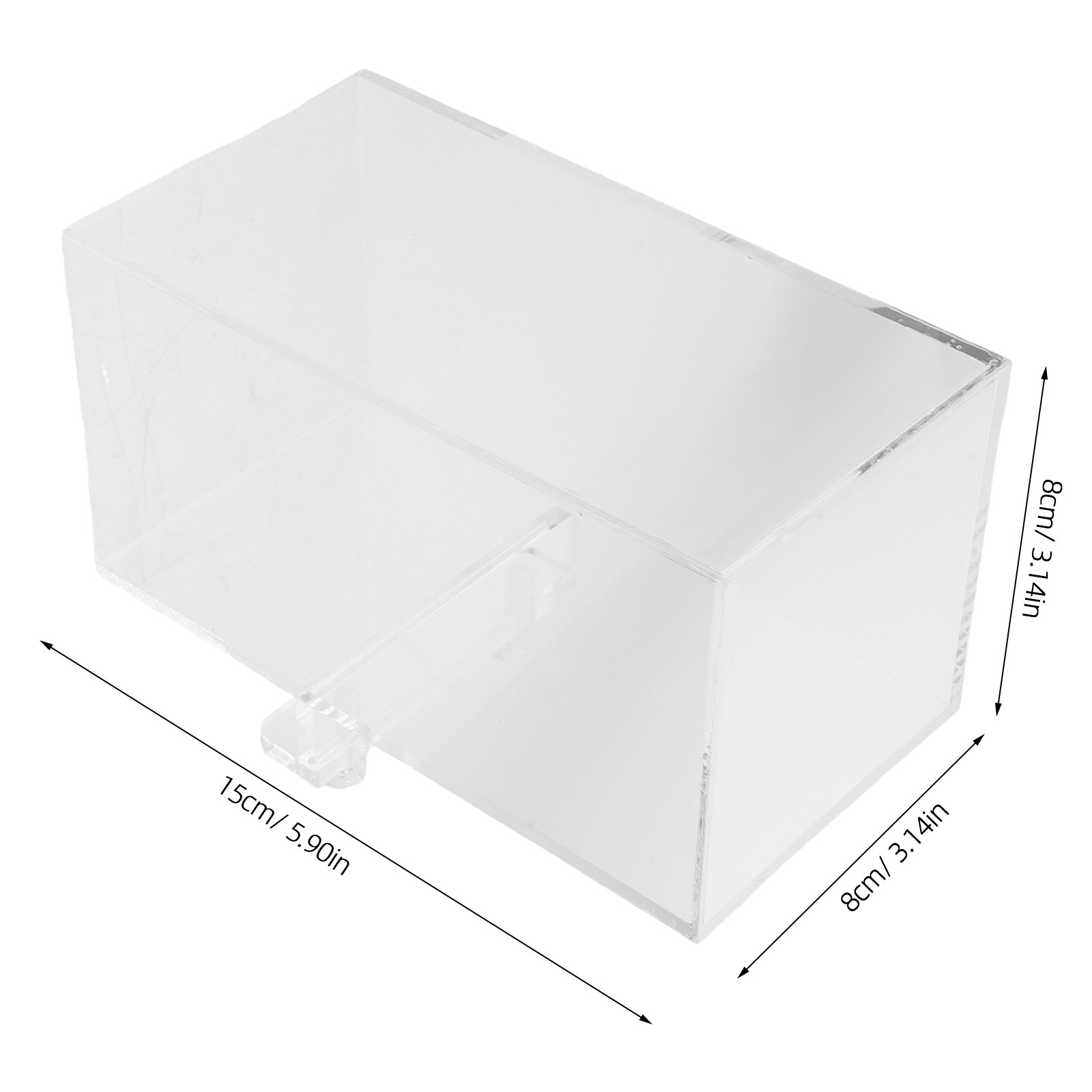 Clear Acrylic Negative Pressur - Aquarium Fish Elevator ulasan dan harga