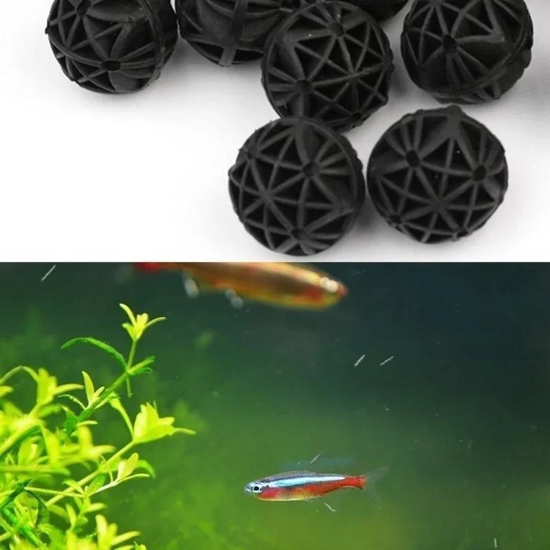 50Pcs 16mm Aquarium Bio Filter - Aquarium Fish Types ulasan dan harga