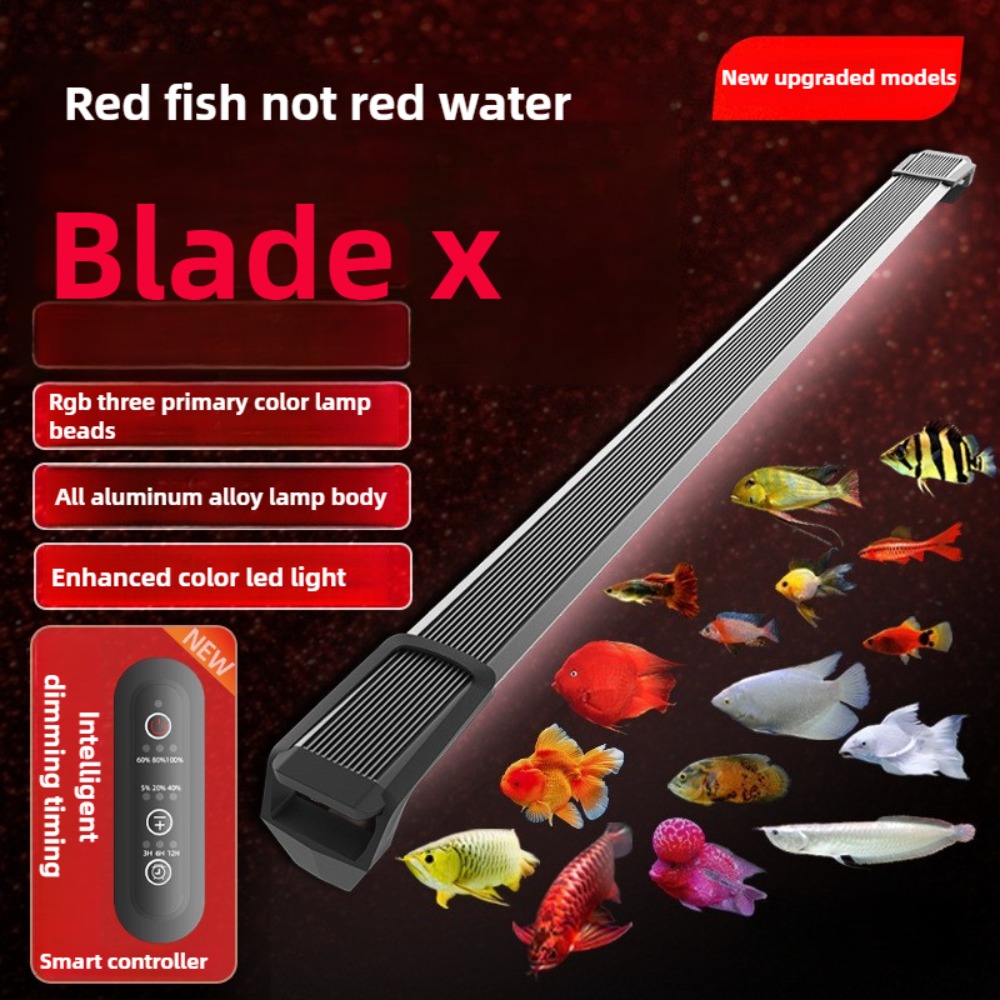 Aquarium LED Light ,Dimmable F - Aquarium Fish Parrot ulasan dan harga