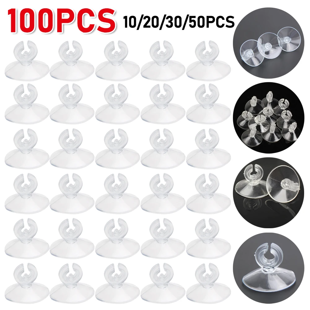 10-100pcs Aquarium Suction Cup - Aquarium Fish Youtube ulasan dan harga