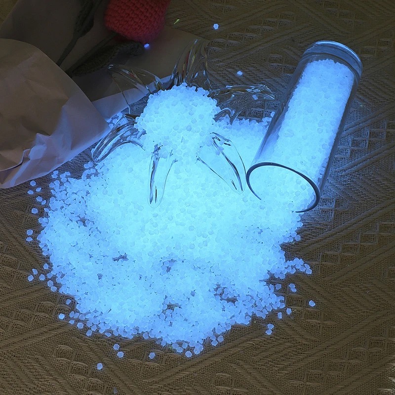 1000pcs 3-5mm Luminous Sand Gl - Aquarium Fish Glow In The Dark ulasan dan harga
