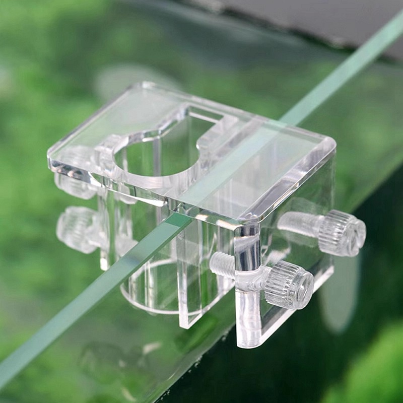 1Pc Acrylic Fixing Tubing Clam - Aquarium Fish Youtube ulasan dan harga