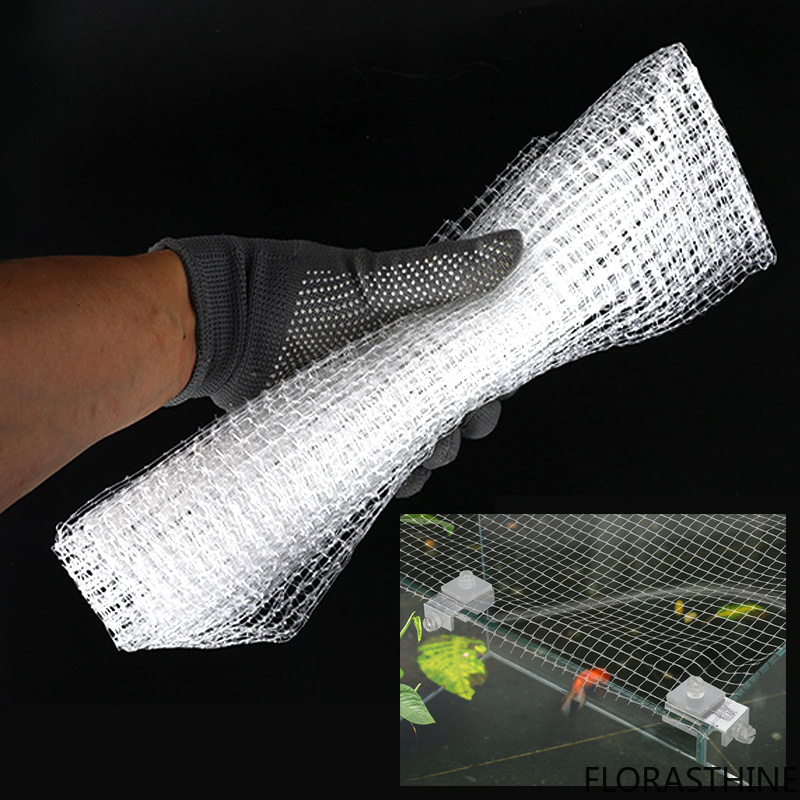 Aquarium Anti Jump Net Invisib - Aquarium Fish Escape ulasan dan harga