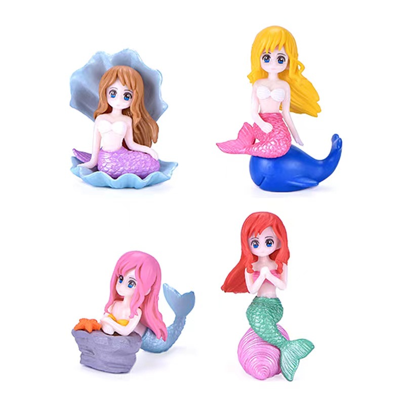 Beautiful Mermaid Statue Aquar - Aquarium Fish Beautiful ulasan dan harga