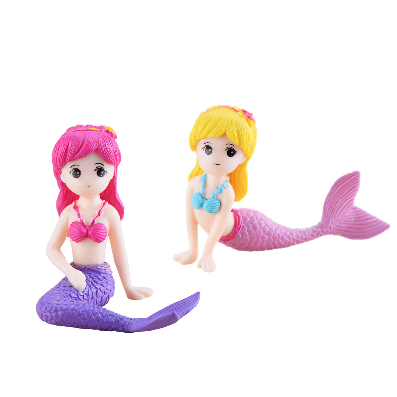 Beautiful Mermaid Statue Aquar - Aquarium Fish Beautiful ulasan dan harga