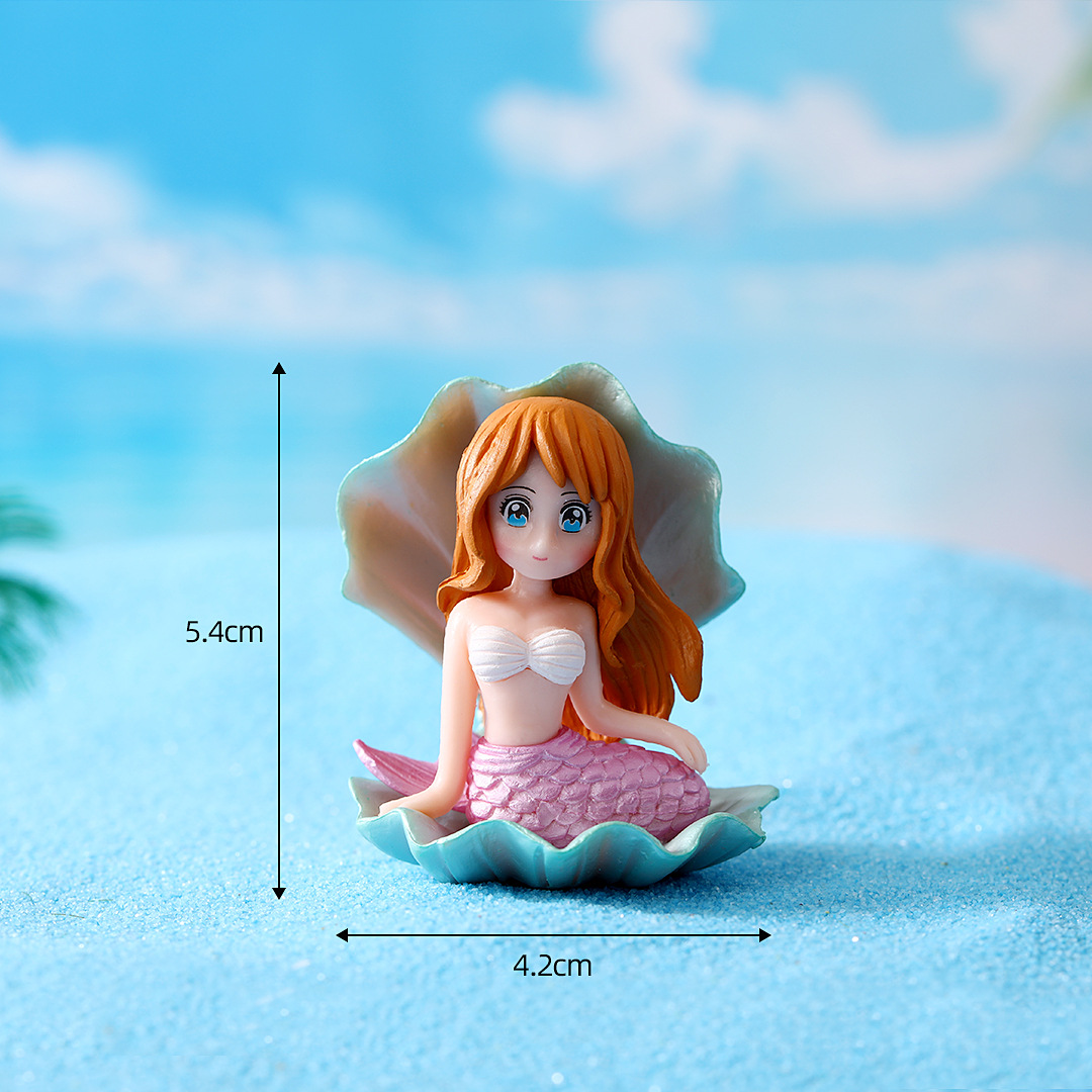 Beautiful Mermaid Statue Aquar - Aquarium Fish Beautiful ulasan dan harga