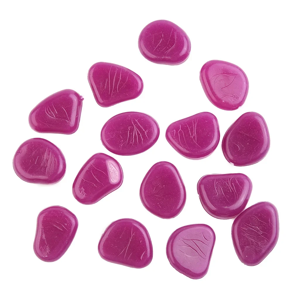 50PCS/Set Glow In The Dark Peb - Aquarium Fish Glow In The Dark ulasan dan harga