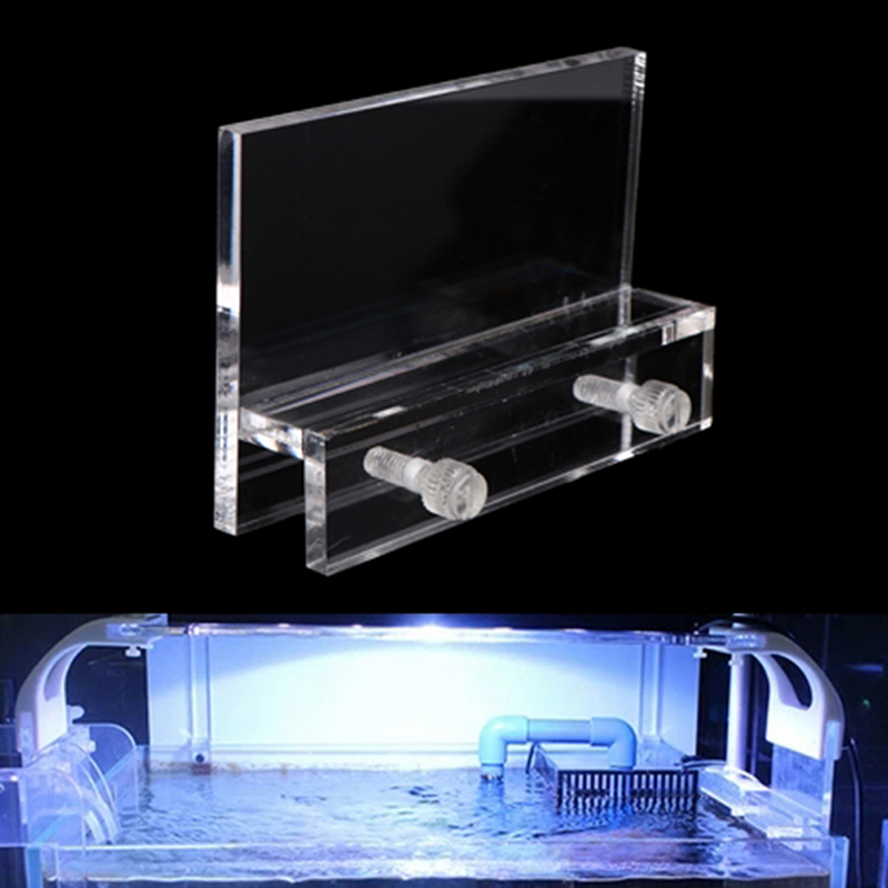 1pc Acrylic Clear Aquarium Cle - Aquarium Fish Elevator ulasan dan harga