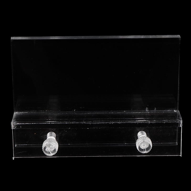 1pc Acrylic Clear Aquarium Cle - Aquarium Fish Elevator ulasan dan harga