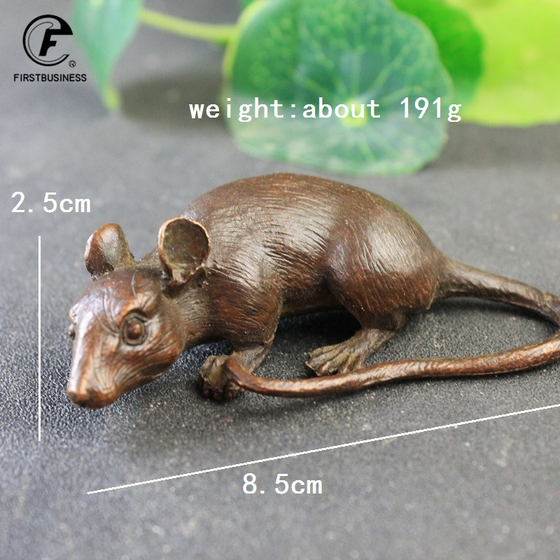 Heavy Brass BIG Rat Mouse Figu - Aquarium Fish Only ulasan dan harga