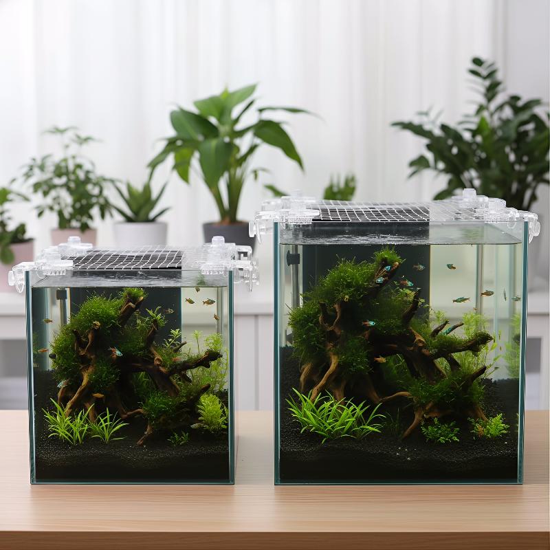 1Pcs Anti Escape Fish Tank Net - Aquarium Fish Escape ulasan dan harga