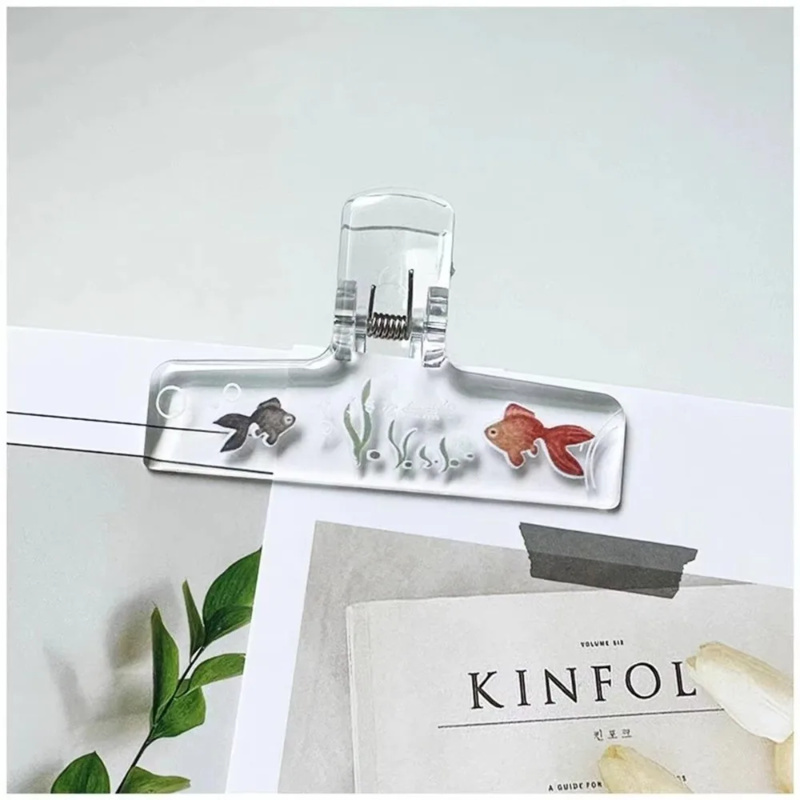 1PC Transparent Acrylic Goldfi - Aquarium Fish Goldfish ulasan dan harga