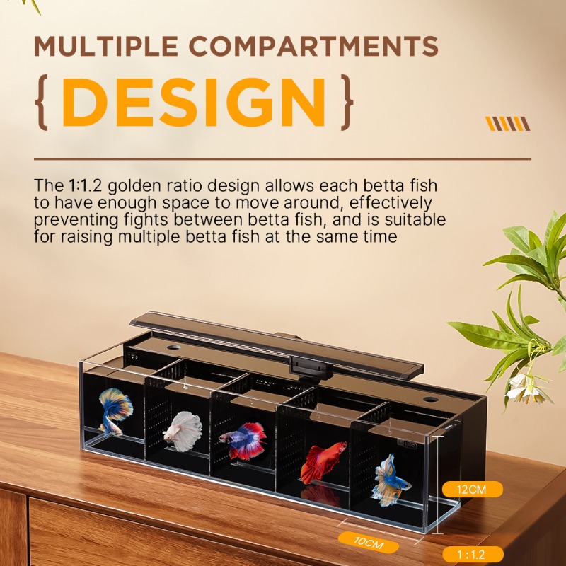 Douyu aquarium multi-grid comb - Aquarium Fish Beautiful ulasan dan harga