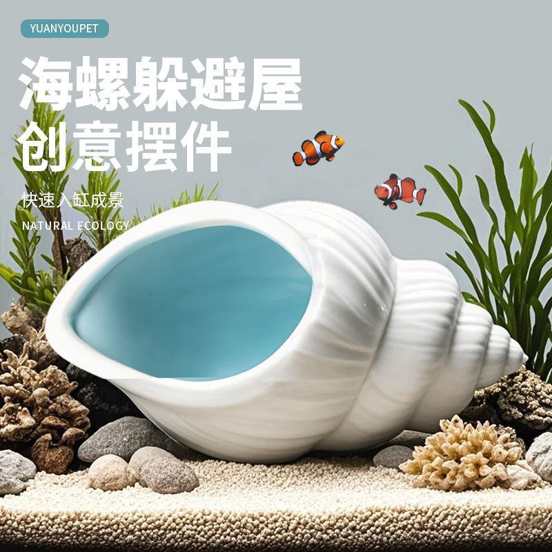 Aquarium Ceramic Fish And Shri - Aquarium Fish Parrot ulasan dan harga