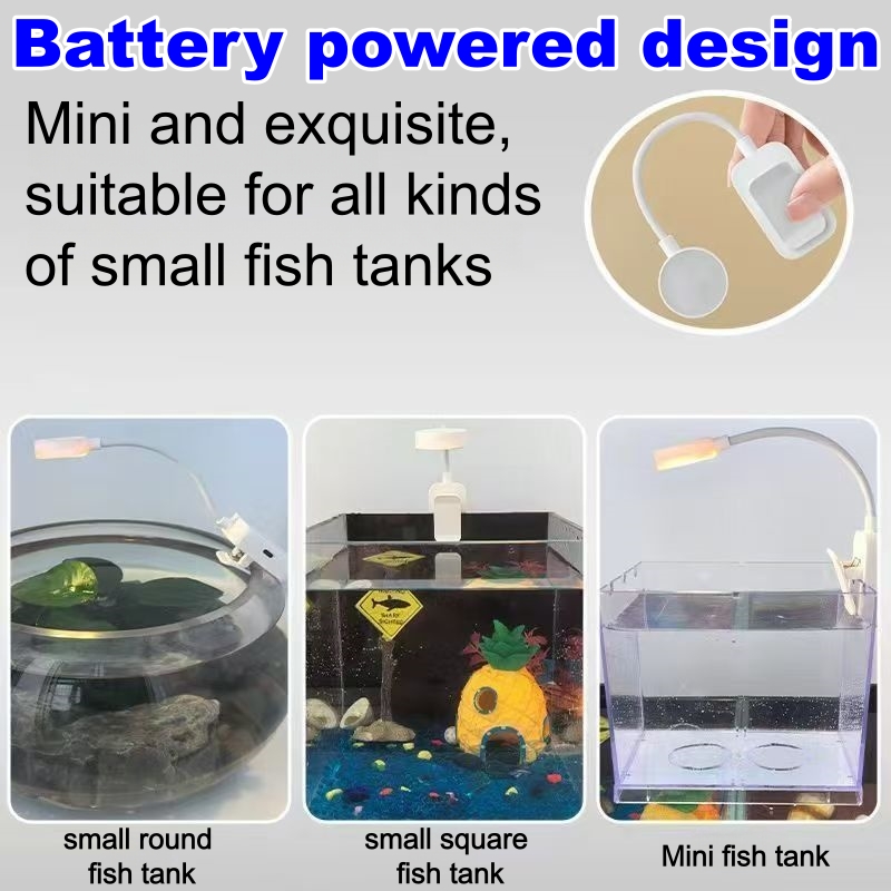 LED Aquarium Light Clip On Fis - Aquarium Fish Lamp ulasan dan harga