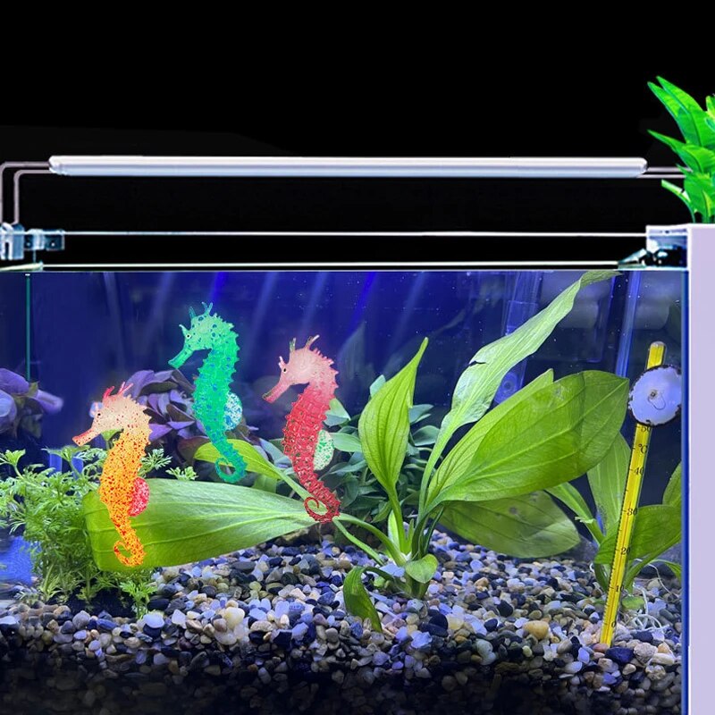 Fish Tank Aquascape Decoration - Aquarium Fish Glow In The Dark ulasan dan harga