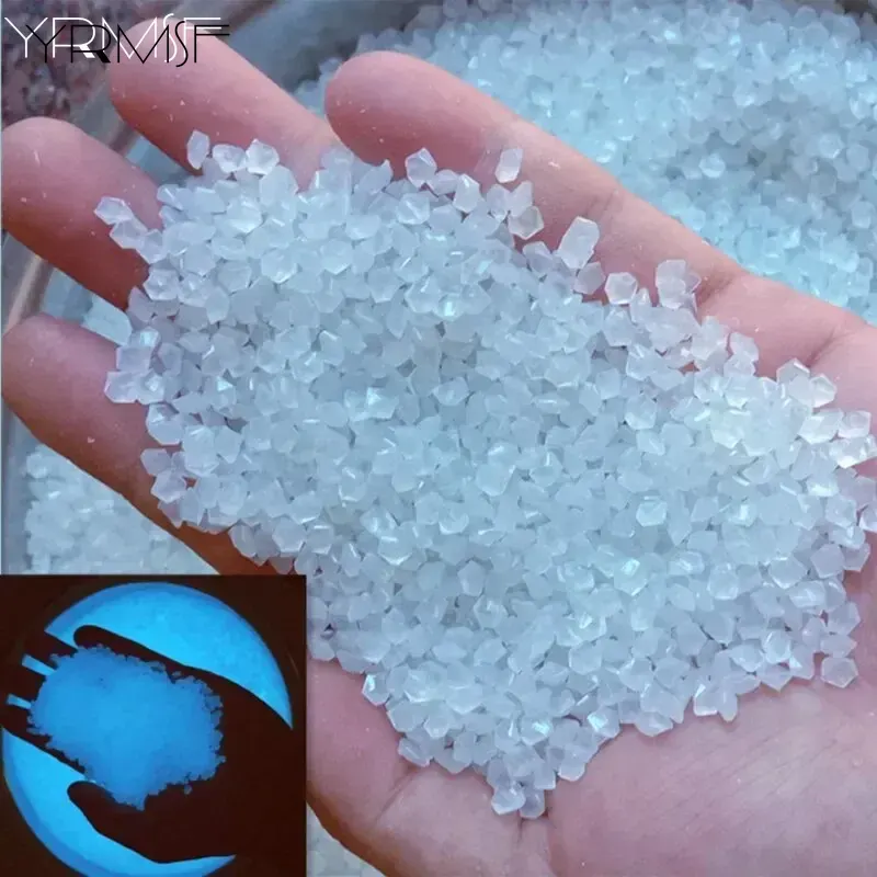 1000pcs 3-5mm Luminous Sand Gl - Aquarium Fish Glow In The Dark ulasan dan harga