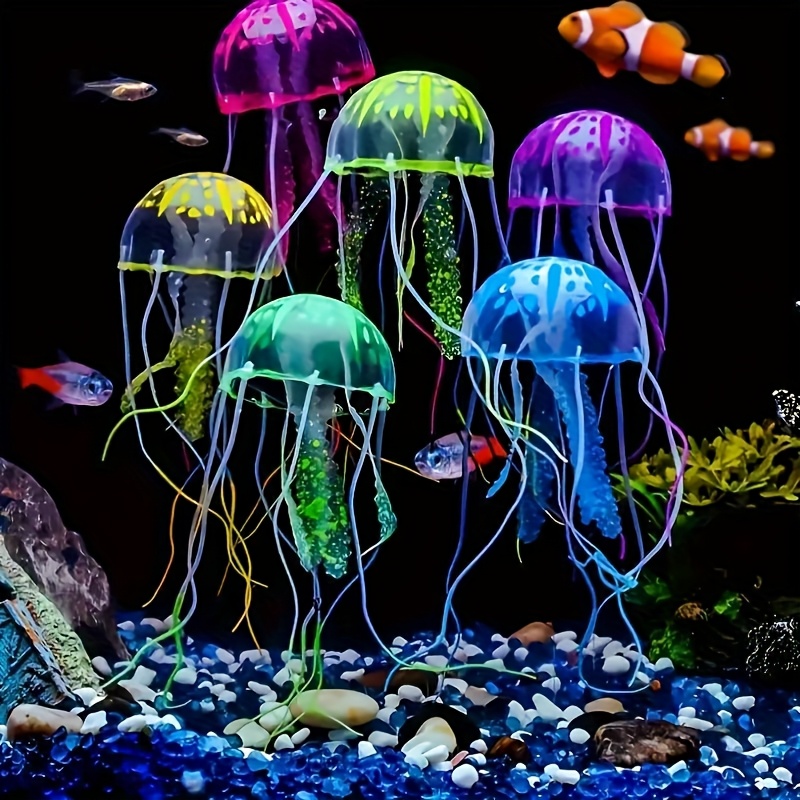 Luminous Simulation Jellyfish  - Aquarium Fish Escape ulasan dan harga