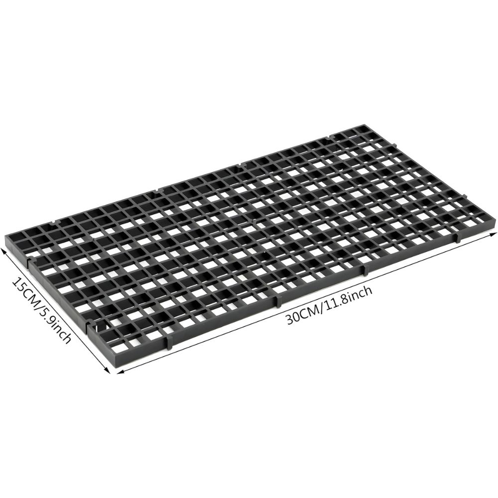 14pcs Black Plastic Aquarium G - Aquarium Fish Elevator ulasan dan harga