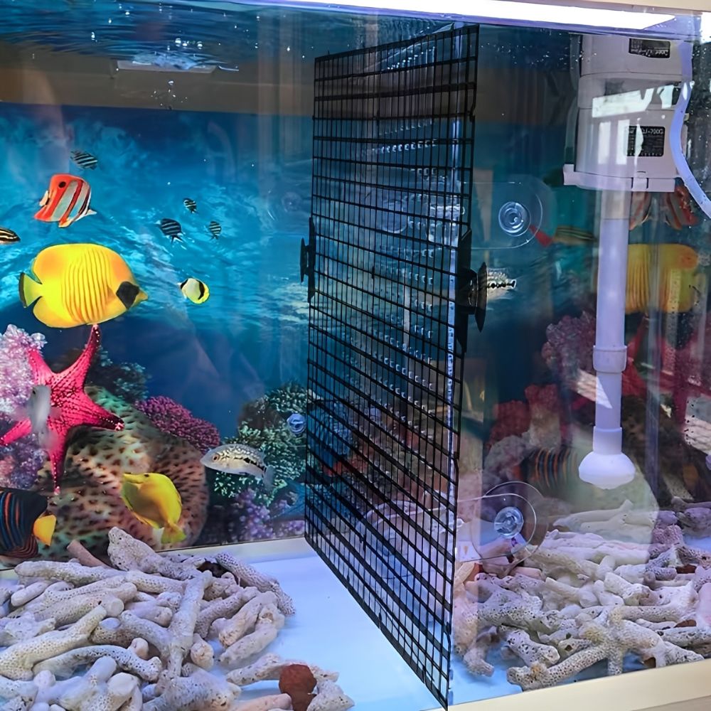 14pcs Black Plastic Aquarium G - Aquarium Fish Elevator ulasan dan harga