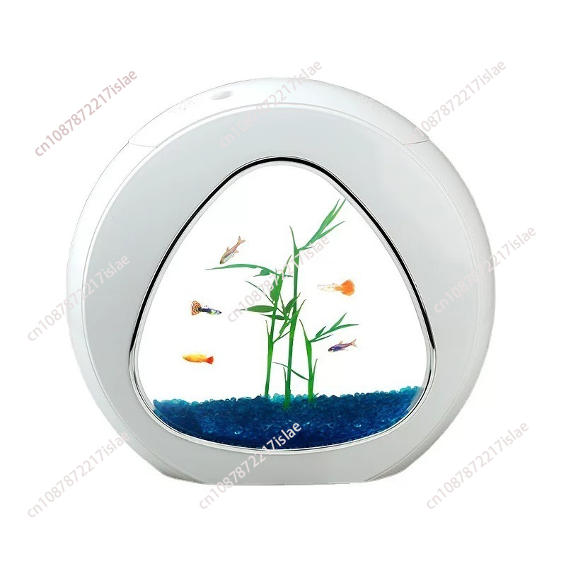 Small Desktop Acrylic Fish Tan - Aquarium Fish Goldfish ulasan dan harga