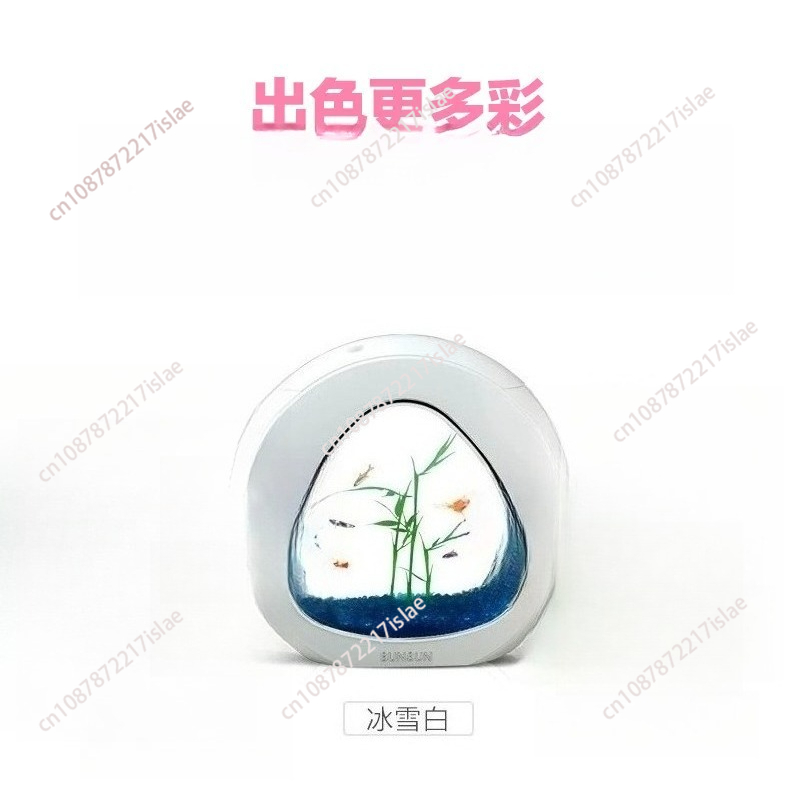 Small Desktop Acrylic Fish Tan - Aquarium Fish Goldfish ulasan dan harga