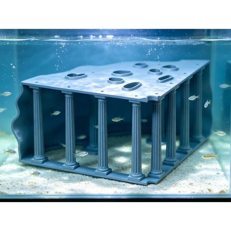 PETG Roman Column Cave Aquariu - Aquarium Fish Elevator ulasan dan harga