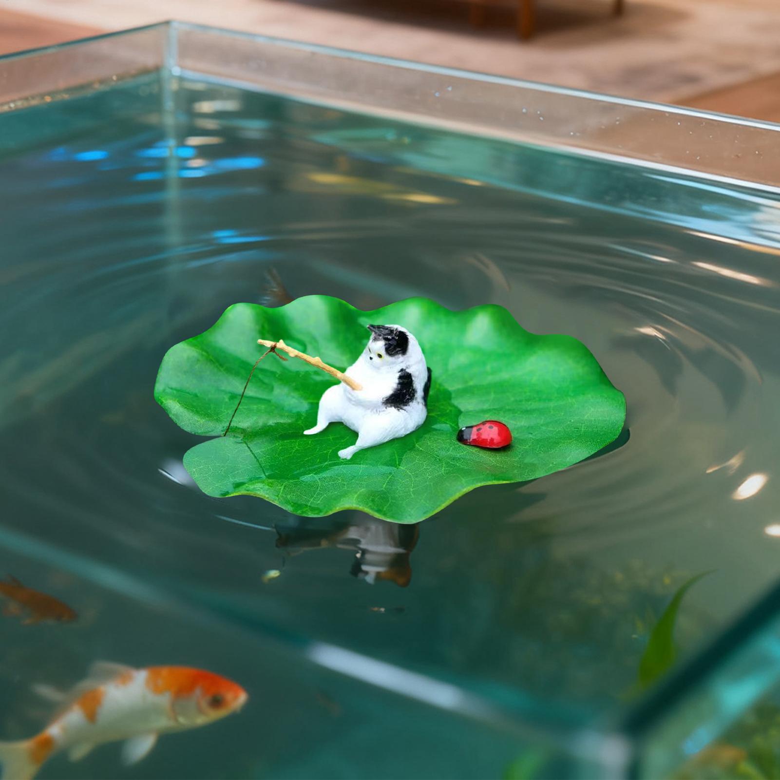 Aquarium Decor Floating Cat Fi - Aquarium Fish For Beginners ulasan dan harga