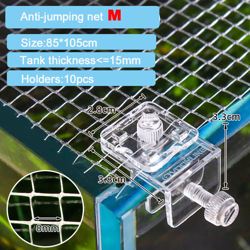 Anti Jump Net Fresh Seawater F - Aquarium Fish Escape ulasan dan harga
