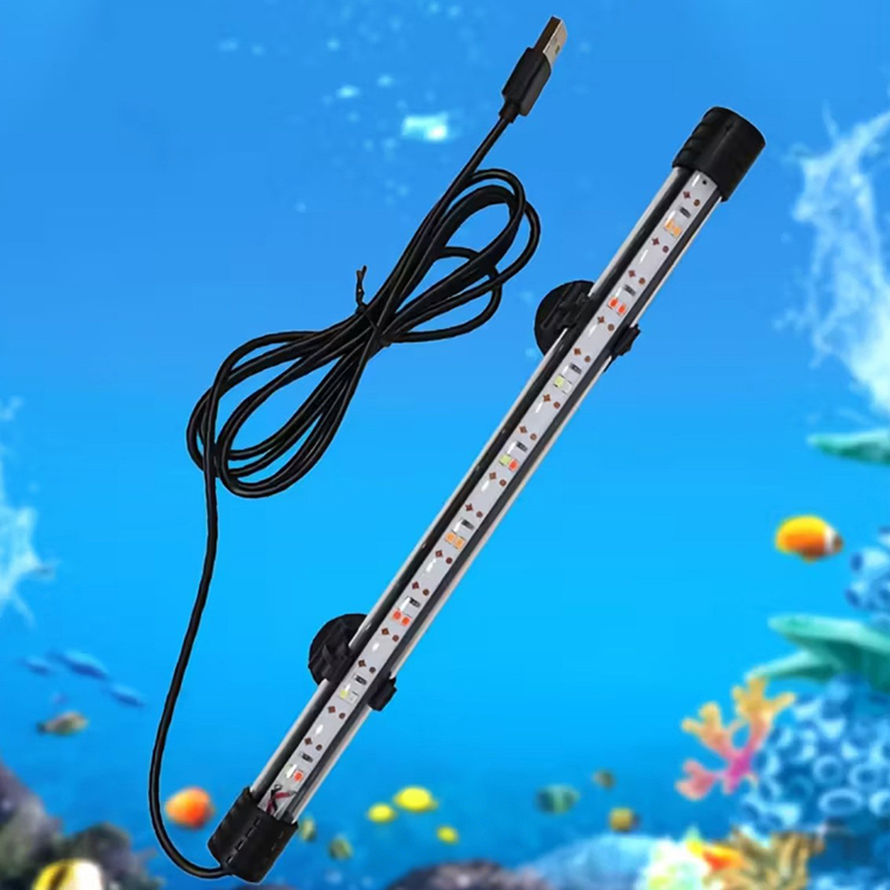 17-47CM USB Plug Aquarium Ligh - Aquarium Fish Lamp ulasan dan harga