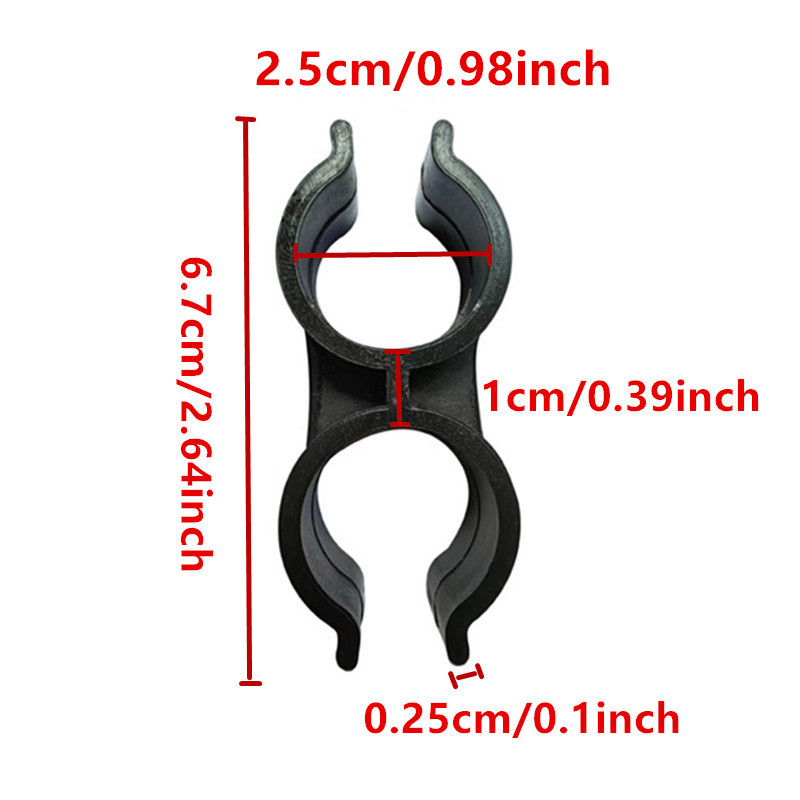 2/4pcs 25mm Type H PVC Pipe Cl - Aquarium Fish Elevator ulasan dan harga