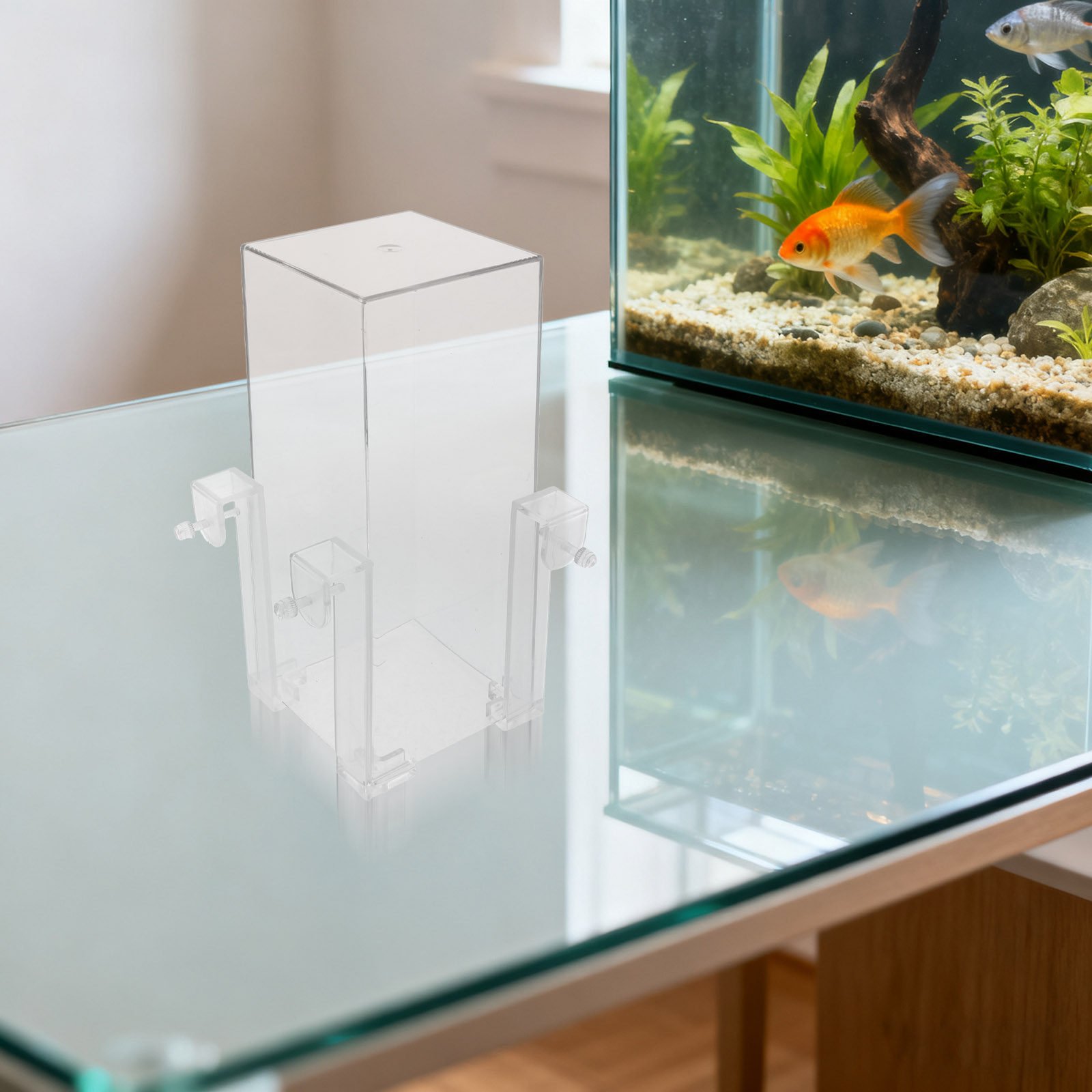 Suspended Fish Tank Aquarium R - Aquarium Fish Elevator ulasan dan harga