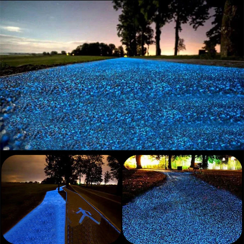 2000Pcs 3-5mm Luminous Sand Gl - Aquarium Fish Glow In The Dark ulasan dan harga