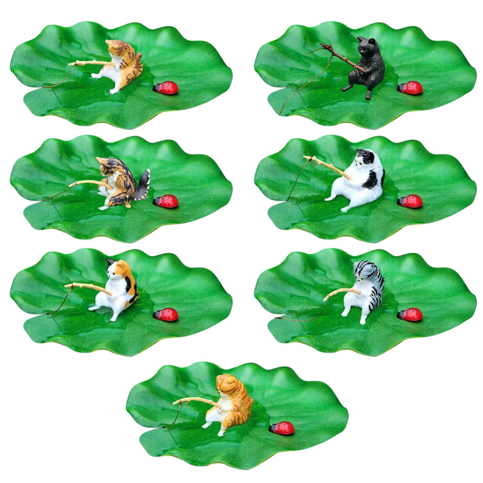 Mini Floating Cat Fishing Lotu - Aquarium Fish Escape ulasan dan harga
