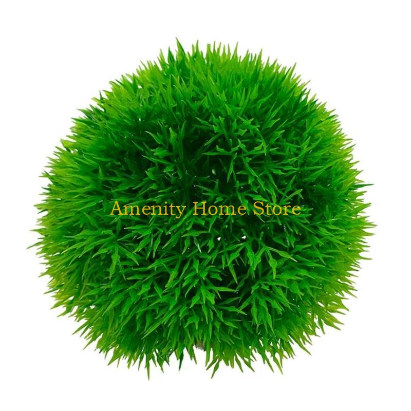 F26C Aquatic Plants Marimo for - Aquarium Fish Beautiful ulasan dan harga